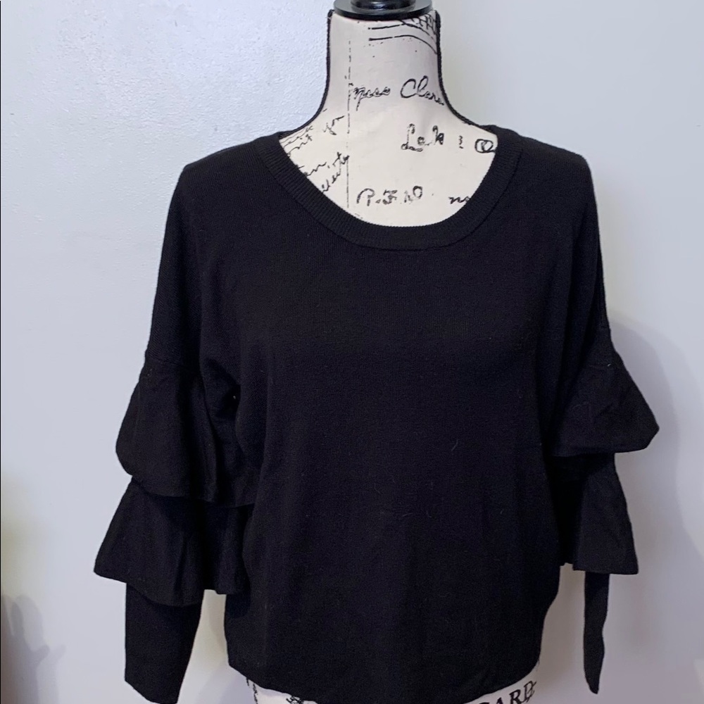 Carina sweater double bell sleeves